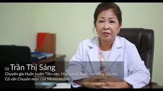 Momcare24h Chuyên gia Tiền & Hậu sản Trần Thị Sáng