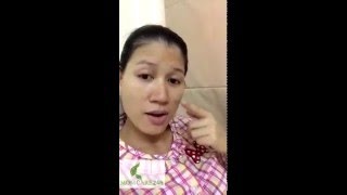 Người mẫu Trang Trần đánh giá dịch vụ Chăm sóc Mẹ và Bé Momcare24h