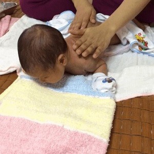 Chị Linh sử dụng dịch vụ Massage và Tắm Bé