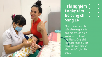 Sang Lê - Người đẹp được yêu thích nhất HHHV Việt Nam 2015 review dịch vụ sau sinh Momcare24h